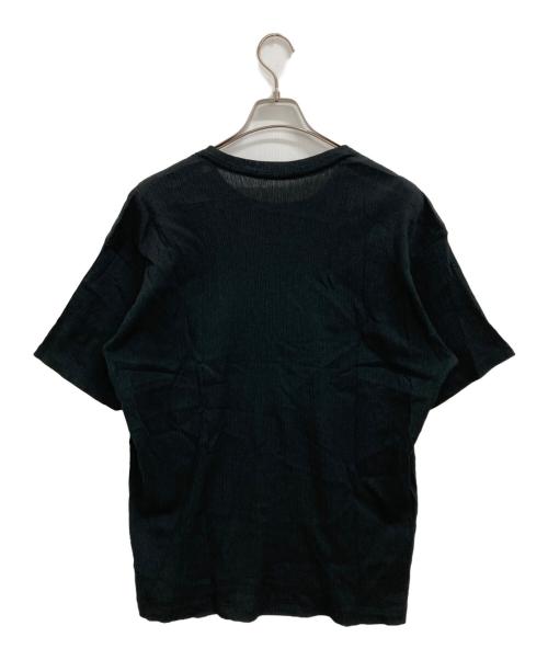 ISSEY MIYAKE（イッセイミヤケ）ISSEY MIYAKE (イッセイミヤケ) クレープカットソー ブラック サイズ:3の古着・服飾アイテム