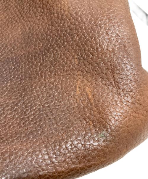 foot the coacher（フットザコーチャー）foot the coacher (フットザコーチャー) レザートートバッグ ブラウンの古着・服飾アイテム