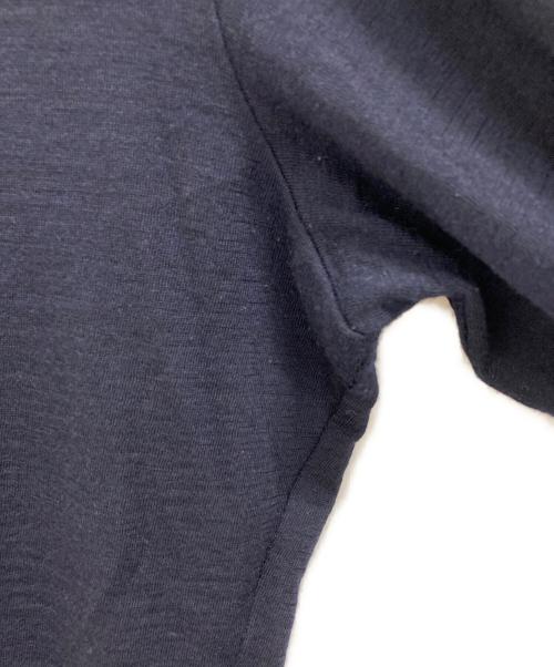 CASEY VIDALENC（ケイシーヴィダレンク）CASEY VIDALENC (ケイシーヴィダレンク) ロングスリーブカットソー ネイビー サイズ:XLの古着・服飾アイテム