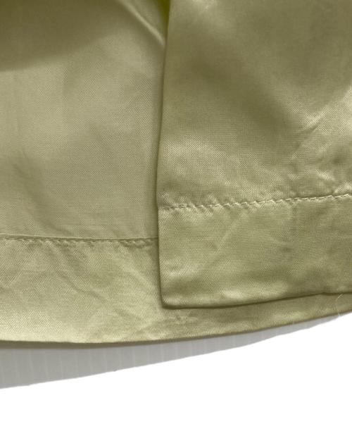 TOGA ARCHIVES（トーガアーカイブス）TOGA ARCHIVES (トーガアーカイブス) Acetate satin pants 黄緑 サイズ:SIZE Mの古着・服飾アイテム