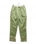 TOGA ARCHIVES（トーガアーカイブス）の古着「Acetate satin pants」｜黄緑