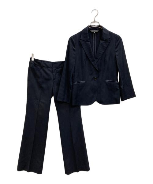 INDIVI（インディヴィ）INDIVI (インディヴィ) セットアップ ネイビー サイズ:40の古着・服飾アイテム