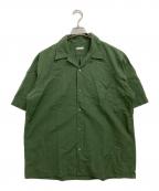 COMOLIコモリ）の古着「シャツ」｜グリーン