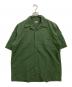 COMOLI（コモリ）の古着「シャツ」｜グリーン