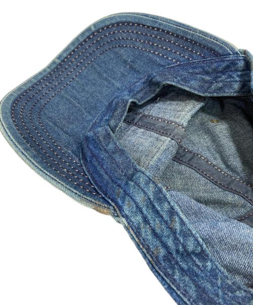 RRL（ダブルアールエル）RRL (ダブルアールエル) デニムトラッカーキャップ インディゴの古着・服飾アイテム