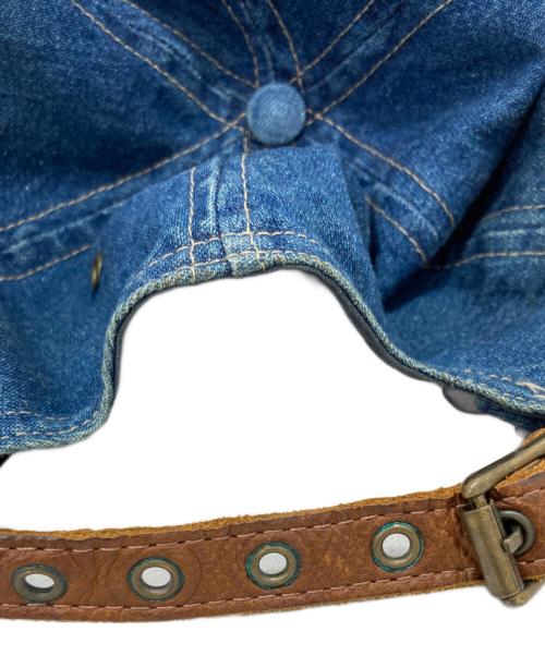 RRL（ダブルアールエル）RRL (ダブルアールエル) デニムトラッカーキャップ インディゴの古着・服飾アイテム