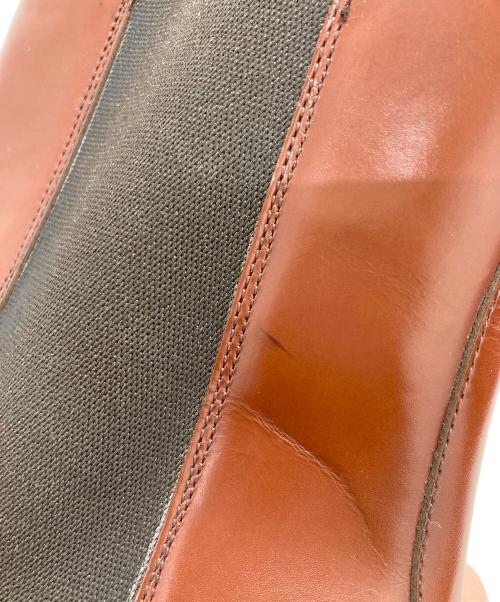 GUCCI（グッチ）GUCCI (グッチ) サイドゴアブーツ ブラウン サイズ:41 1/2の古着・服飾アイテム