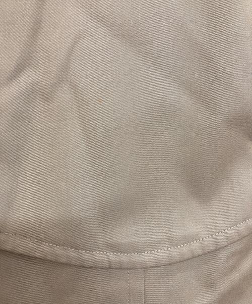 Burberry's（バーバリー）Burberry's (バーバリーズ) ファー付きトレンチコート ベージュ サイズ:7AB2の古着・服飾アイテム