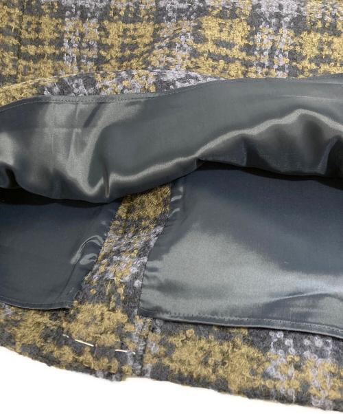 ANAYI（アナイ）ANAYI (アナイ) チェックノースリーブワンピース ネイビー サイズ:36の古着・服飾アイテム