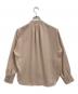 BEIGE (ベイジ) STOW / バンドカラーブラウス ベージュ サイズ:2：8000円