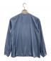 ANAYI (アナイ) サテンステッチフリル ブラウス スカイブルー サイズ:38：8000円