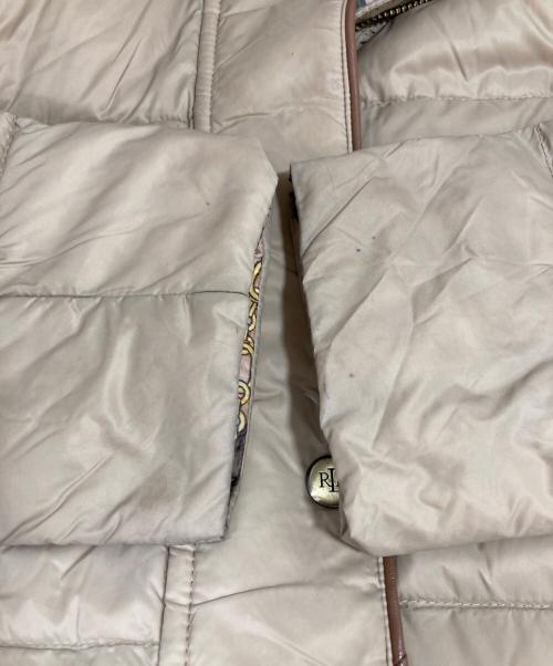 LAUREN RALPH LAUREN（ローレンラルフローレン）LAUREN RALPH LAUREN (ローレンラルフローレン) ダウンコート ベージュ サイズ:XSの古着・服飾アイテム