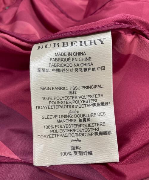 BURBERRY BRIT（バーバリーブリット）BURBERRY BRIT (バーバリーブリット) トレンチコート ピンク サイズ:UK6の古着・服飾アイテム