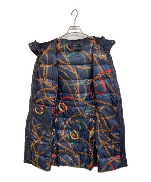 LAUREN RALPH LAUREN（ローレンラルフローレン）LAUREN RALPH LAUREN (ローレンラルフローレン) ダウンコート ネイビー サイズ:Mの古着・服飾アイテム