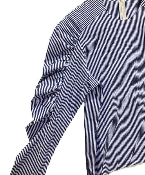 BEIGE（ベイジ）BEIGE (ベイジ) CROCOSMIA/ブラウス ブルー サイズ:4の古着・服飾アイテム