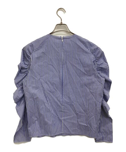 BEIGE（ベイジ）BEIGE (ベイジ) CROCOSMIA/ブラウス ブルー サイズ:4の古着・服飾アイテム