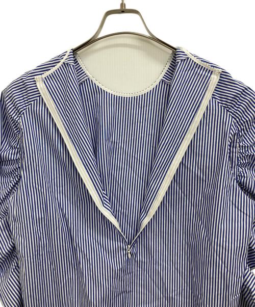 BEIGE（ベイジ）BEIGE (ベイジ) CROCOSMIA/ブラウス ブルー サイズ:4の古着・服飾アイテム