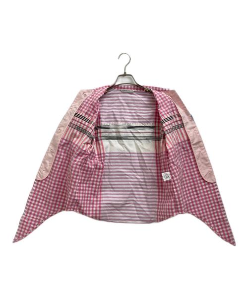 tsumori chisato（ツモリチサト）tsumori chisato (ツモリチサト) ハバナチェックシャツ ピンク サイズ:2の古着・服飾アイテム