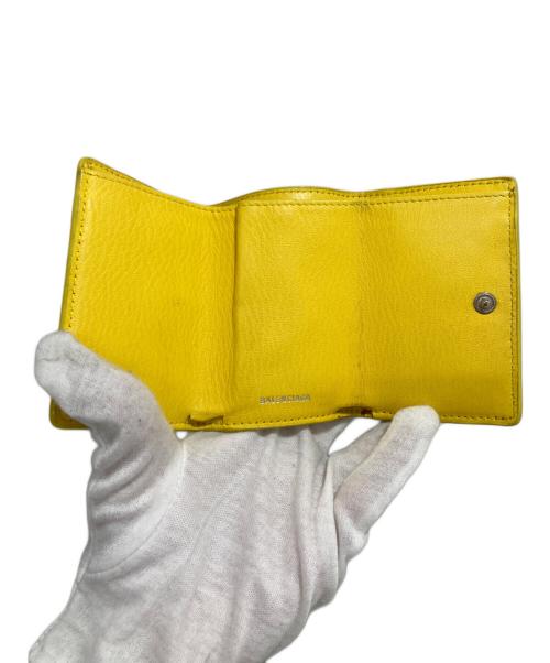 BALENCIAGA（バレンシアガ）BALENCIAGA (バレンシアガ) コンパクトウォレット イエローの古着・服飾アイテム