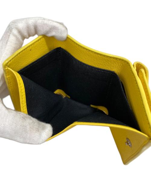 BALENCIAGA（バレンシアガ）BALENCIAGA (バレンシアガ) コンパクトウォレット イエローの古着・服飾アイテム