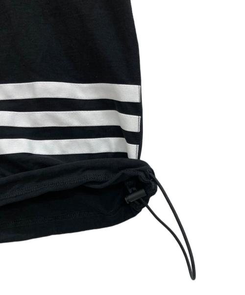 Y-3（ワイスリー）Y-3 (ワイスリー) オーバーサイズ3ストライプバックロゴTシャツ ブラック サイズ:XS 未使用品の古着・服飾アイテム