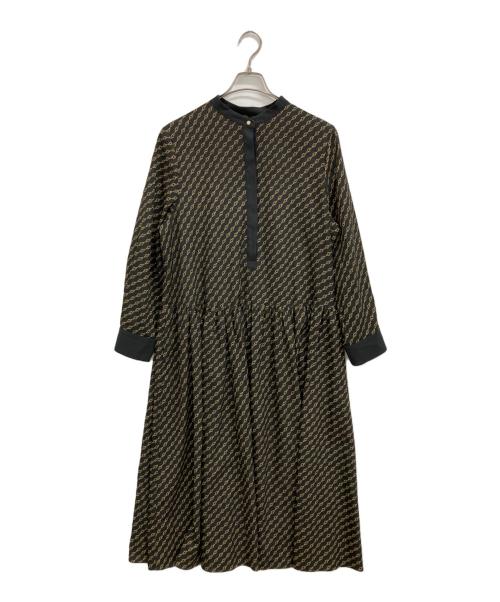 23区（ニジュウサンク）23区 (ニジュウサンク) ワンピース ブラック サイズ:48の古着・服飾アイテム