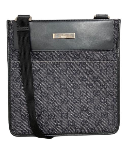 GUCCI（グッチ）GUCCI (グッチ) ショルダーバッグ ネイビーの古着・服飾アイテム