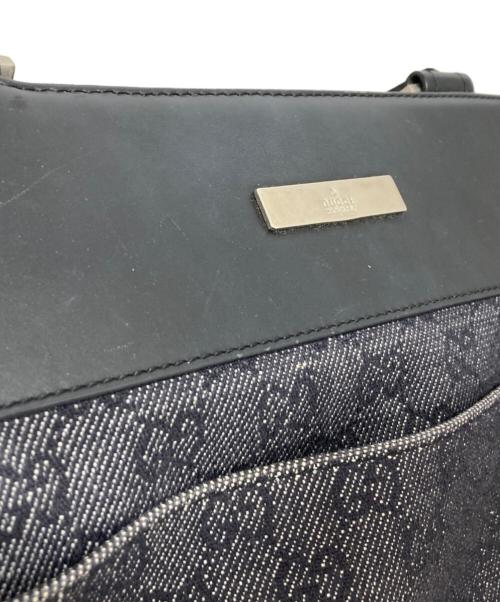 GUCCI（グッチ）GUCCI (グッチ) ショルダーバッグ ネイビーの古着・服飾アイテム