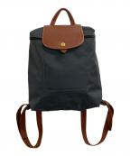 LONGCHAMPロンシャン）の古着「リュック」｜グレー