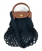 LONGCHAMPロンシャン）の古着「ショルダーポーチ」｜ブラック