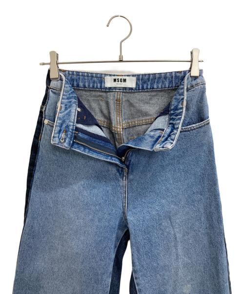 MSGM（エムエスジーエム）MSGM (エムエスジーエム) デニムパンツ インディゴ サイズ:38の古着・服飾アイテム