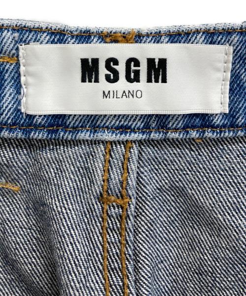 MSGM（エムエスジーエム）MSGM (エムエスジーエム) デニムパンツ インディゴ サイズ:38の古着・服飾アイテム