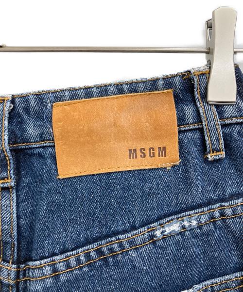 MSGM（エムエスジーエム）MSGM (エムエスジーエム) デニムパンツ インディゴ サイズ:38の古着・服飾アイテム