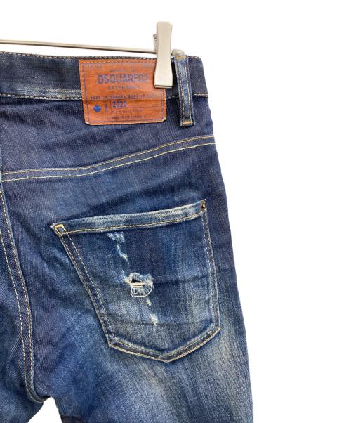 DSQUARED2（ディースクエアード）DSQUARED2 (ディースクエアード) デニムパンツ インディゴ サイズ:42の古着・服飾アイテム