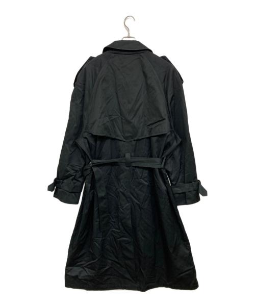RALPH LAUREN（ラルフローレン）RALPH LAUREN (ラルフローレン) トレンチコート ブラック サイズ:44Rの古着・服飾アイテム
