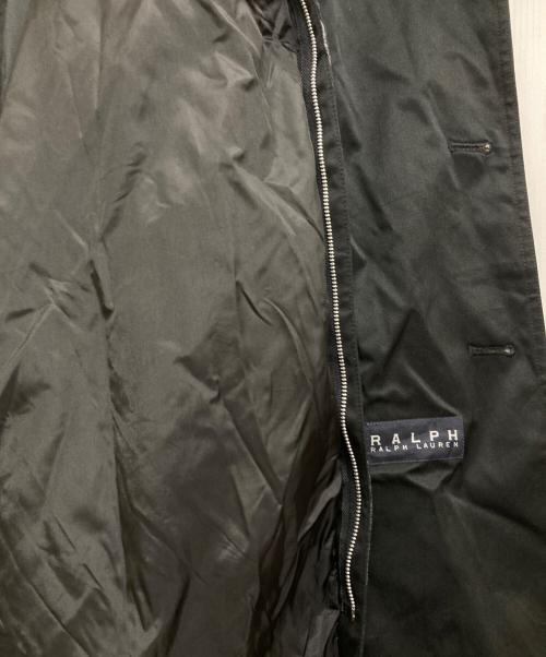 RALPH LAUREN（ラルフローレン）RALPH LAUREN (ラルフローレン) トレンチコート ブラック サイズ:44Rの古着・服飾アイテム