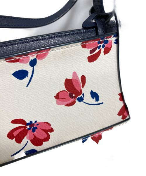 Kate Spade（ケイトスペード）Kate Spade (ケイトスペード) トロピカル バッグ ホワイトの古着・服飾アイテム