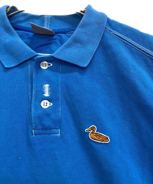 eYe COMME des GARCONS JUNYAWATANABE MAN（アイ コム デ ギャルソン ジュンヤ ワタナベ マン）eYe COMME des GARCONS JUNYAWATANABE MAN (アイ コム デ ギャルソン ジュンヤ ワタナベ マン) CarHartt (カーハート) ポロシャツ ブルー サイズ:Mの古着・服飾アイテム