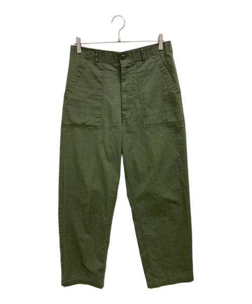 USED（ユーズド）USED (ユーズド) ミリタリーパンツ オリーブ サイズ:タグ切れの為不明の古着・服飾アイテム