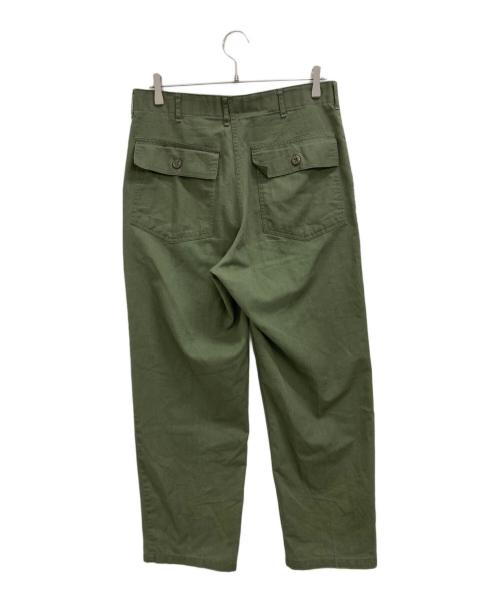 USED（ユーズド）USED (ユーズド) ミリタリーパンツ オリーブ サイズ:タグ切れの為不明の古着・服飾アイテム