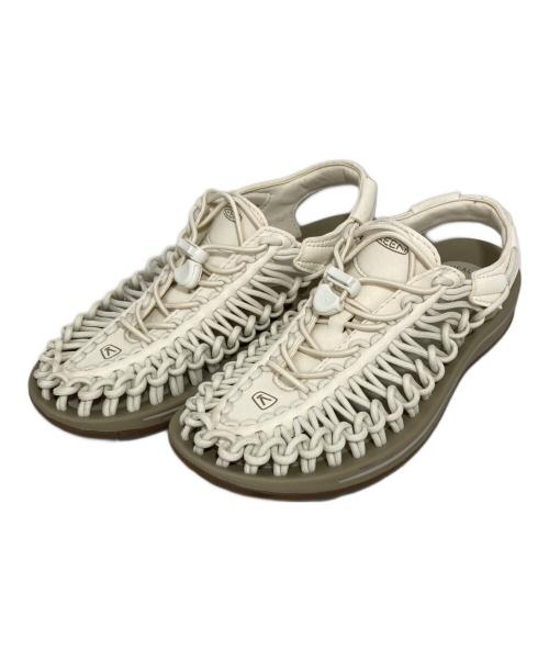 KEEN（キーン）KEEN (キーン) UNEEK WK ホワイト サイズ:24.5の古着・服飾アイテム