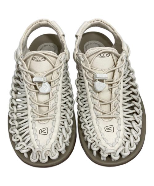 KEEN（キーン）KEEN (キーン) UNEEK WK ホワイト サイズ:24.5の古着・服飾アイテム