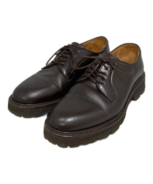 berwick（バーウィック）berwick (バーウィック) レザーシューズ ブラウン サイズ:6の古着・服飾アイテム