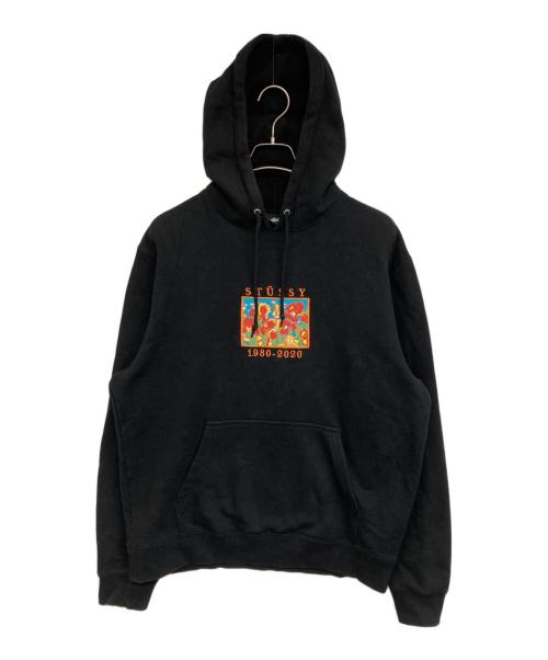 stussy（ステューシー）stussy (ステューシー) パーカー ブラック サイズ:Mの古着・服飾アイテム