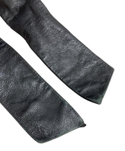 CHANEL（シャネル）CHANEL (シャネル) リボンココマークロングブーツ ブラック サイズ:38の古着・服飾アイテム