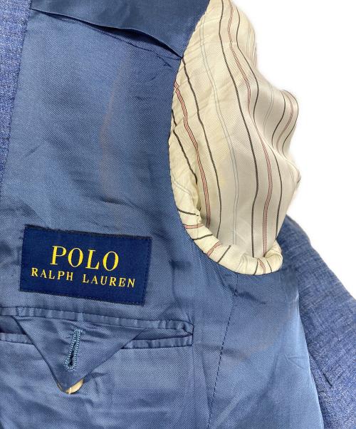 POLO RALPH LAUREN（ポロ・ラルフローレン）POLO RALPH LAUREN (ポロ・ラルフローレン) POLO 2 SPORTCOAT/テーラードジャケット ブルー サイズ:39Rの古着・服飾アイテム