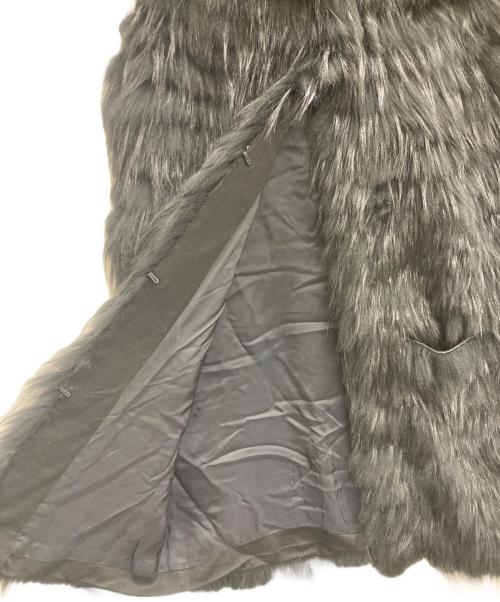 theory（セオリー）theory (セオリー) フォックスファーロングジレ ブラック サイズ:Sの古着・服飾アイテム