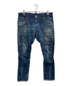 DSQUARED2ディースクエアード）の古着「TIDY BIKER JEAN」｜インディゴ