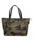 PELLE MORBIDAペッレモルビダ）の古着「トートバッグ」｜カーキ