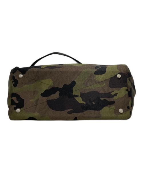 PELLE MORBIDA（ペッレモルビダ）PELLE MORBIDA (ペッレモルビダ) トートバッグ カーキの古着・服飾アイテム